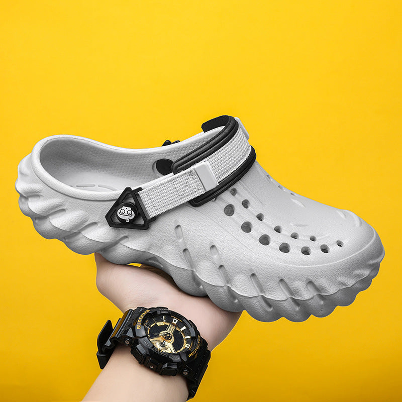 Closed Toe Hollow-out Plus Size Sandals - Bellarte Enchanté Closed Toe Hollow-out Plus Size Sandals